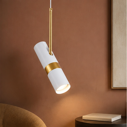 RoyaleGlow Modern Cylinder Pendant Light for Kitchen Island