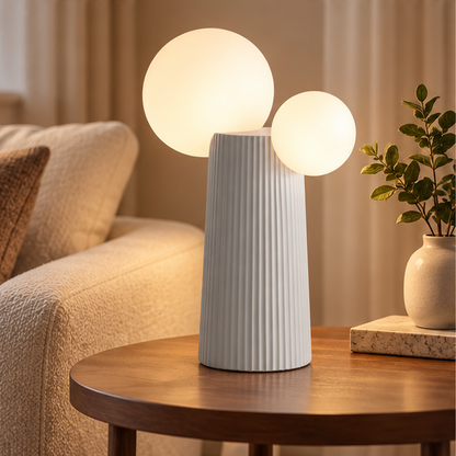 RoyaleGlow Modern Adjustable Height Table Lamp - Creative Indoor LED Light