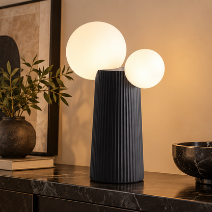 RoyaleGlow Modern Adjustable Height Table Lamp - Creative Indoor LED Light