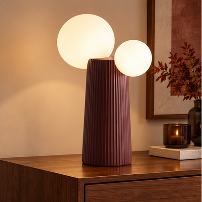 RoyaleGlow Modern Adjustable Height Table Lamp - Creative Indoor LED Light