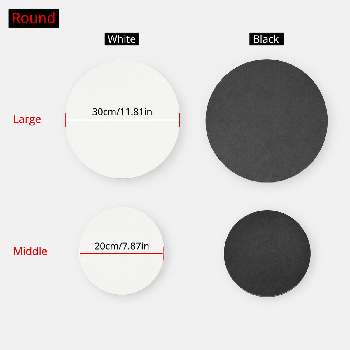 Royallure Moon Outdoor Wall Lamp, IP65 Waterproof LED Sconce, Modern Round/Square Design