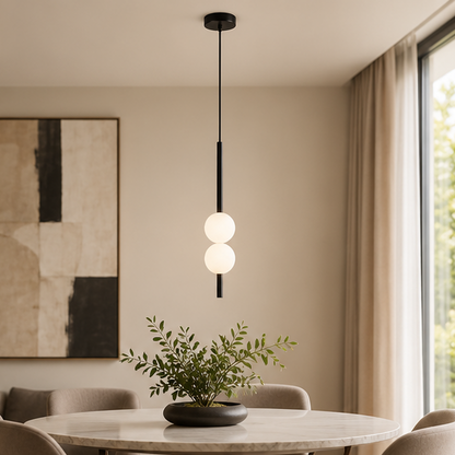 LuxRoyale Modern Minimalist Pendant Light - Hanging Lamp  for Restaurant,  Bedroom, Dining
