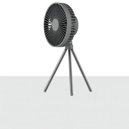 Royallure Portable Camping Fan 10000mAh Rechargeable with LED Light & Power Bank