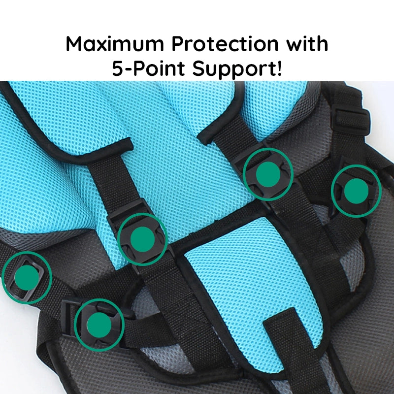 Luxora Child Protection Car Cushion Seat for Kids 0-12