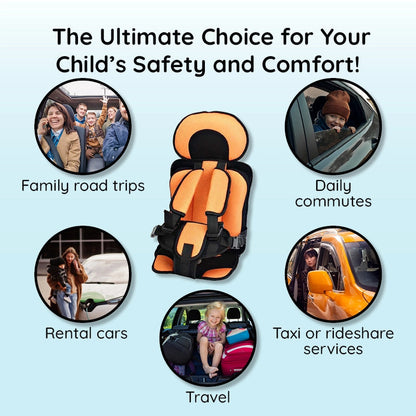 Luxora Child Protection Car Cushion Seat for Kids 0-12
