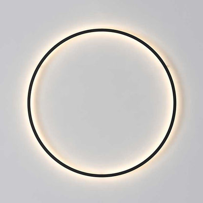 Circle Background LED Wall Light for Indoor Illumination