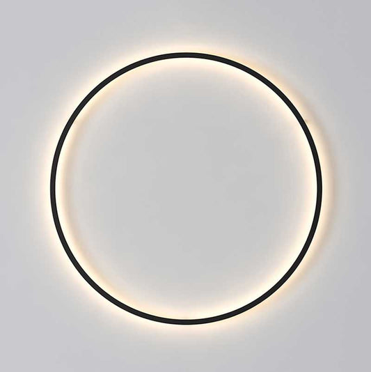 Circle Background LED Wall Light for Indoor Illumination