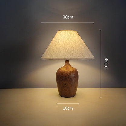 CityLumi Song-Vase Table Lamp | Oriental Minimalist Bedside Light 6