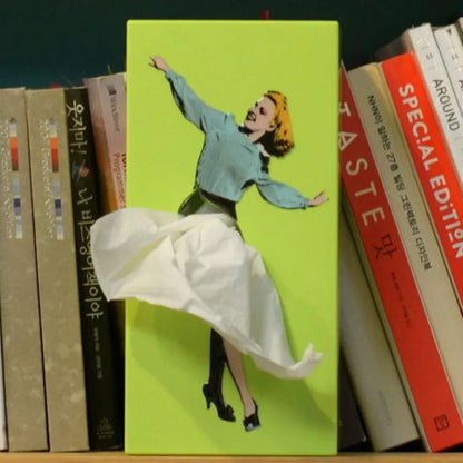 Luxora Flying Skirt Tissue Box Fun Home Decor Item