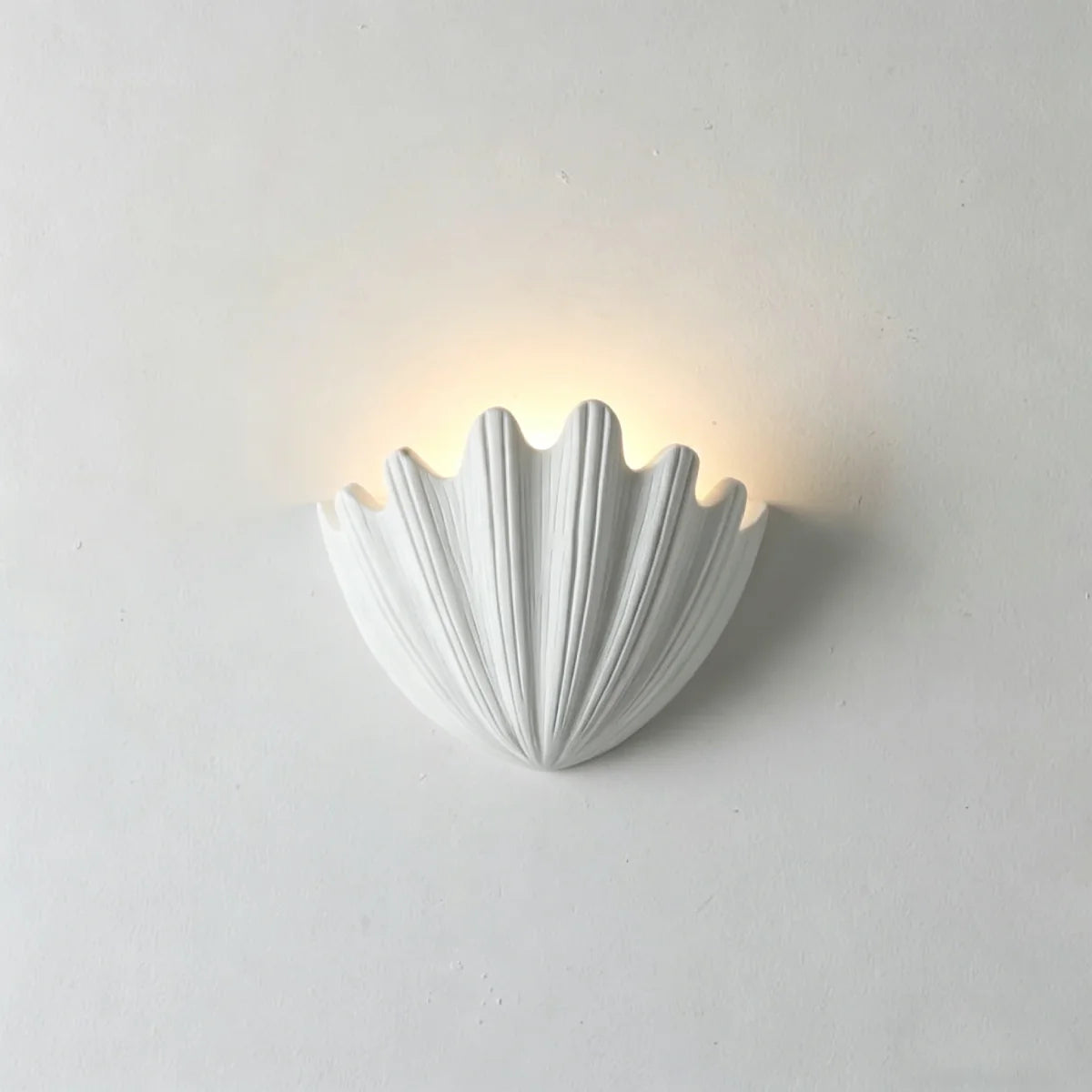 Coastal Wave Plaster Wall Light 0