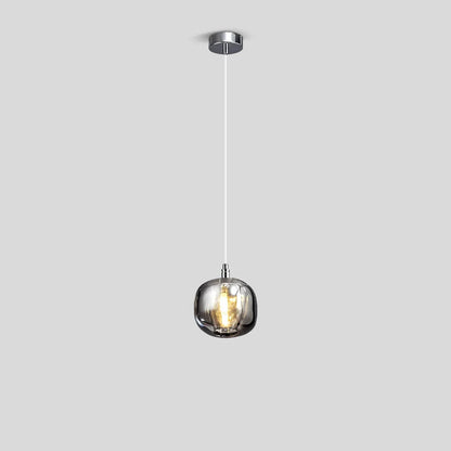 Luxora Modern Colored Glass Multi Pendant Chandelier for Dining Room & Living Room