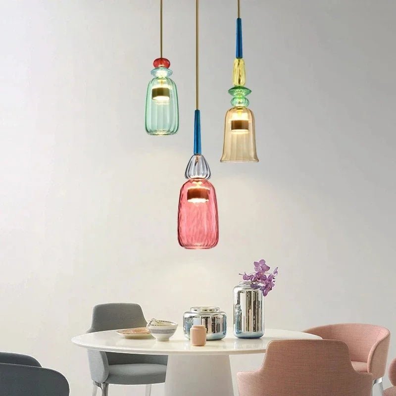 Colorful Glass Pendant Light 2