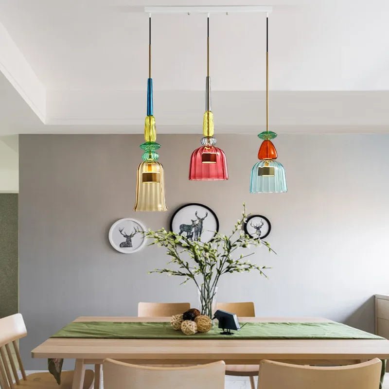 Colorful Glass Pendant Light 3