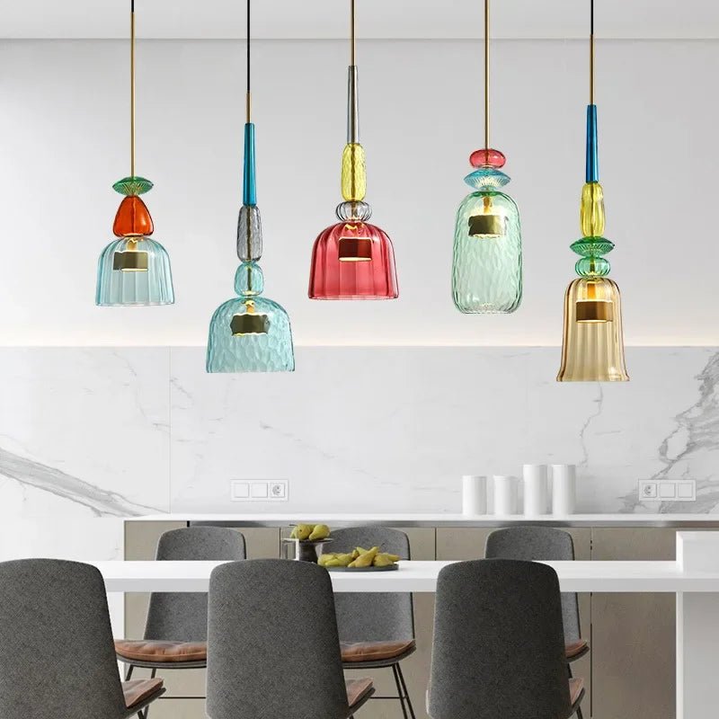 Colorful Glass Pendant Light 4