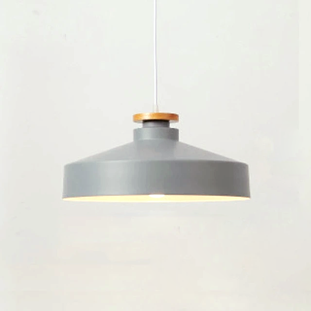 Colorful Metal & Wood Pendant Lights 10
