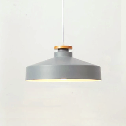 Colorful Metal & Wood Pendant Lights 10