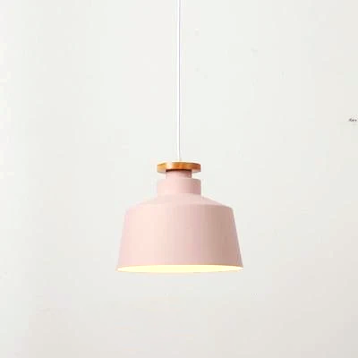 Colorful Metal & Wood Pendant Lights 11