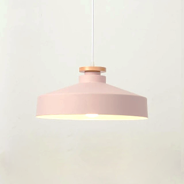 Colorful Metal & Wood Pendant Lights 13
