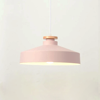 Colorful Metal & Wood Pendant Lights 13