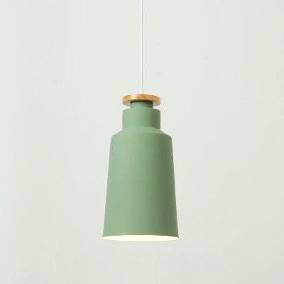 Colorful Metal & Wood Pendant Lights 20
