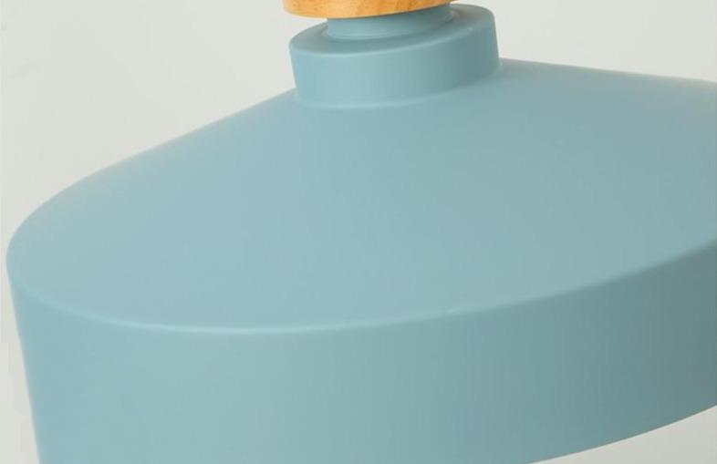 Colorful Metal & Wood Pendant Lights 6