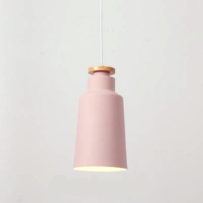 Colorful Metal & Wood Pendant Lights 8