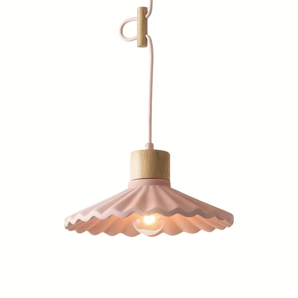 Colorful Nordic Fluted Shade Pendant Lights 6