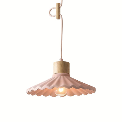 Colorful Nordic Fluted Shade Pendant Lights 6