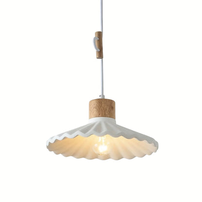 Colorful Nordic Fluted Shade Pendant Lights 9