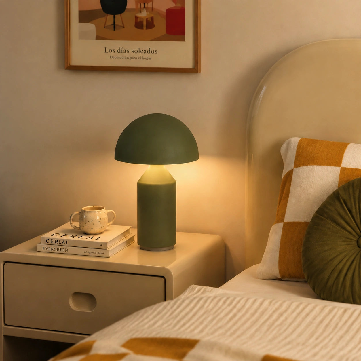 Conn mushroom table lamp 8