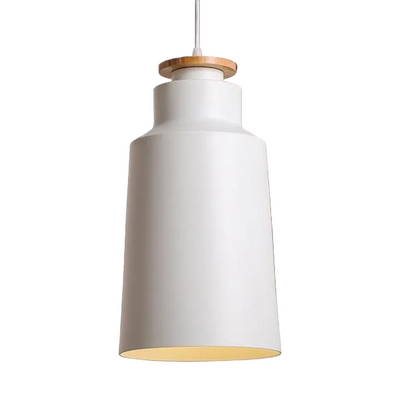 Contrast Metal & Wood Pendant Lights 0
