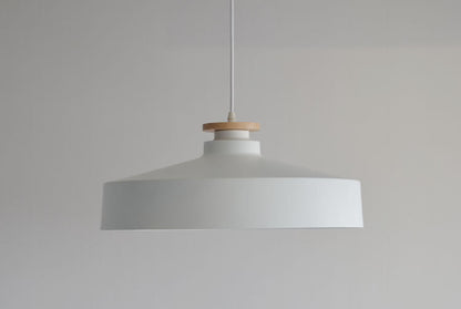 Contrast Metal & Wood Pendant Lights 5