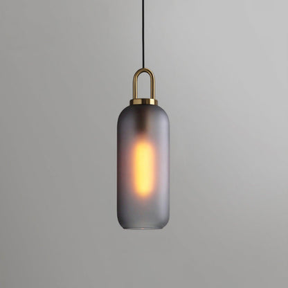 Copper Glass Pendant 2