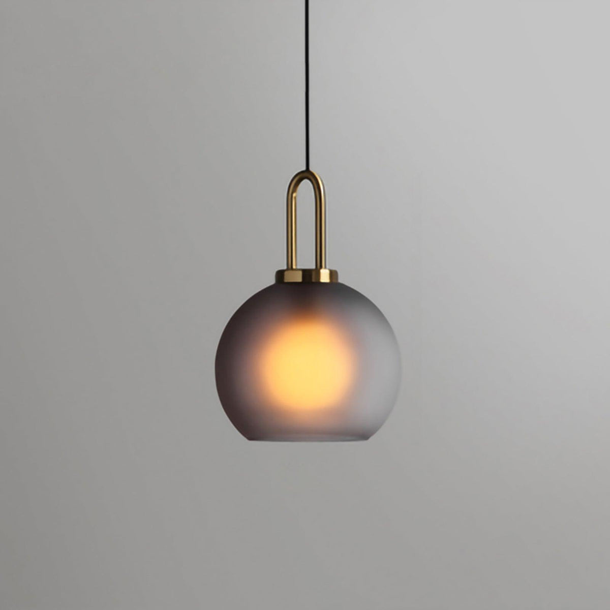 Copper Glass Pendant 6