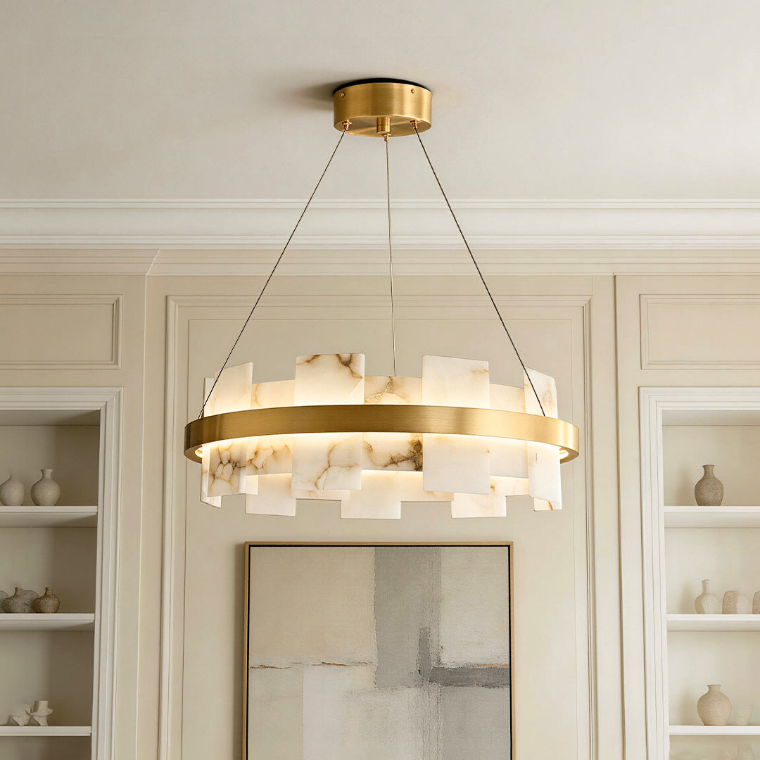 Copper Modern Chandelier Luxury Creative Ceiling Light 1