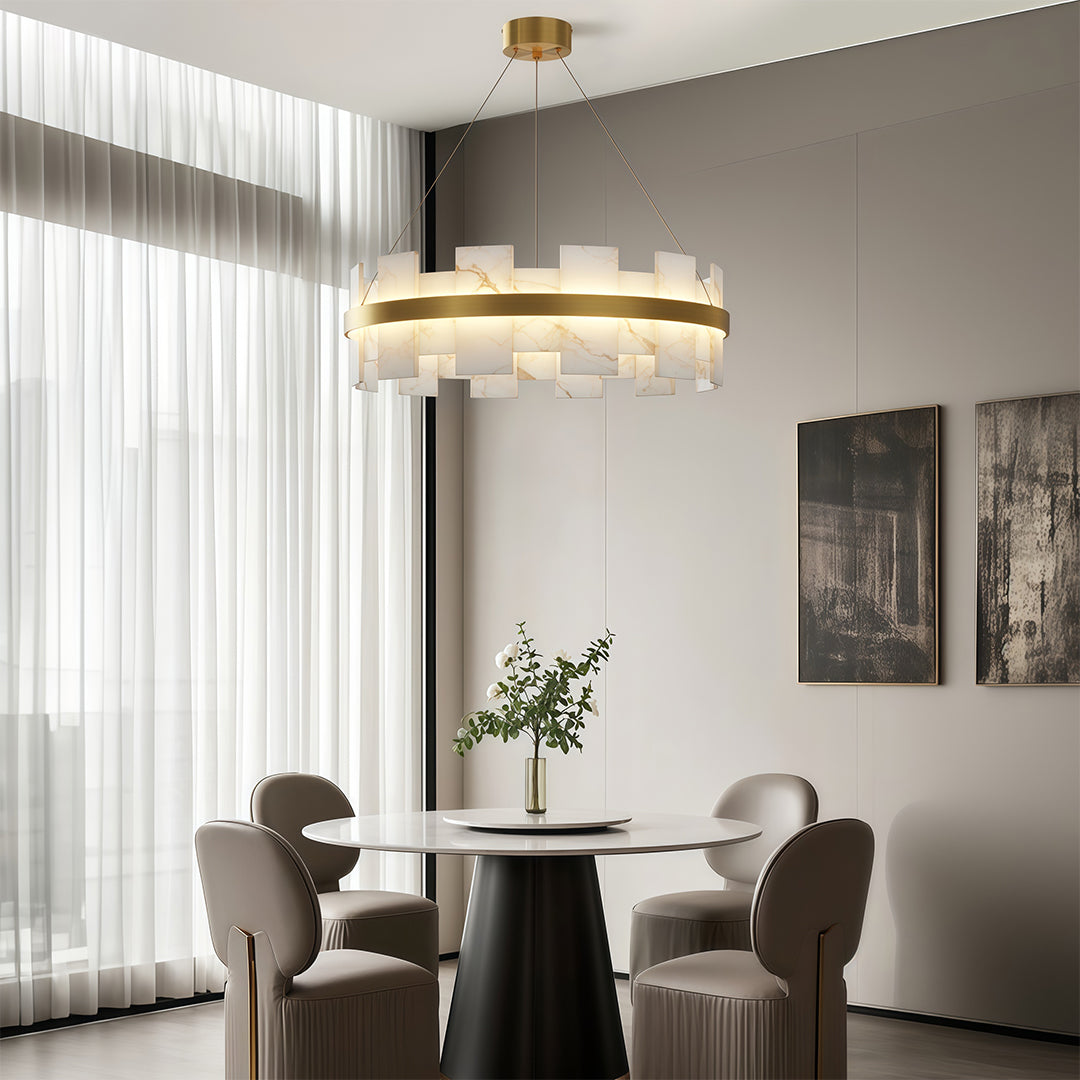 Copper Modern Chandelier Luxury Creative Ceiling Light 3