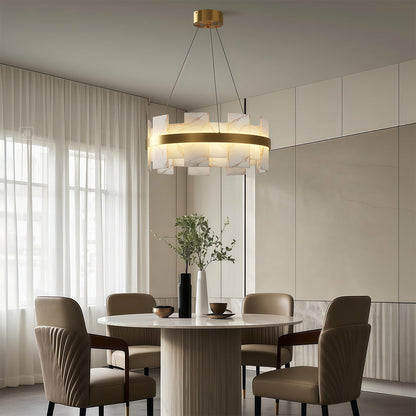 Copper Modern Chandelier Luxury Creative Ceiling Light 5