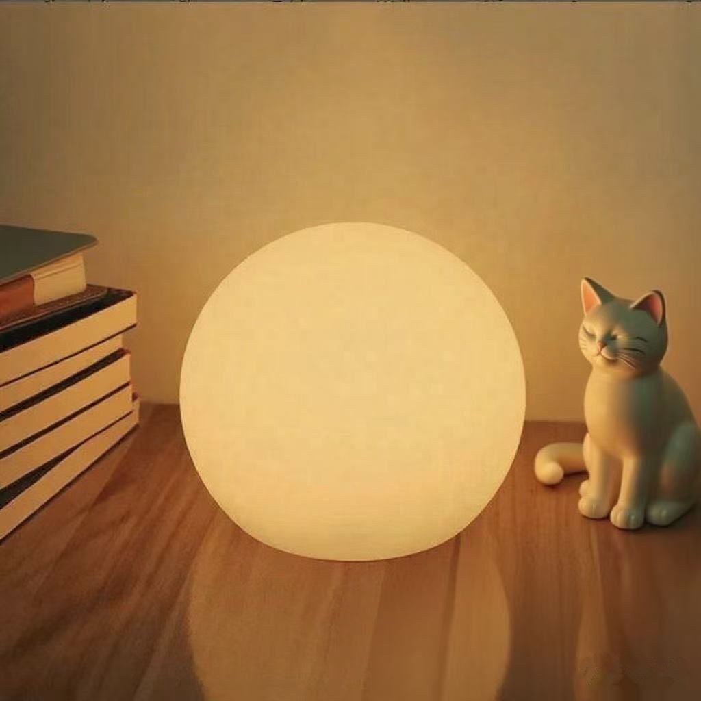 Cordless LED Moon Table Lamp 1