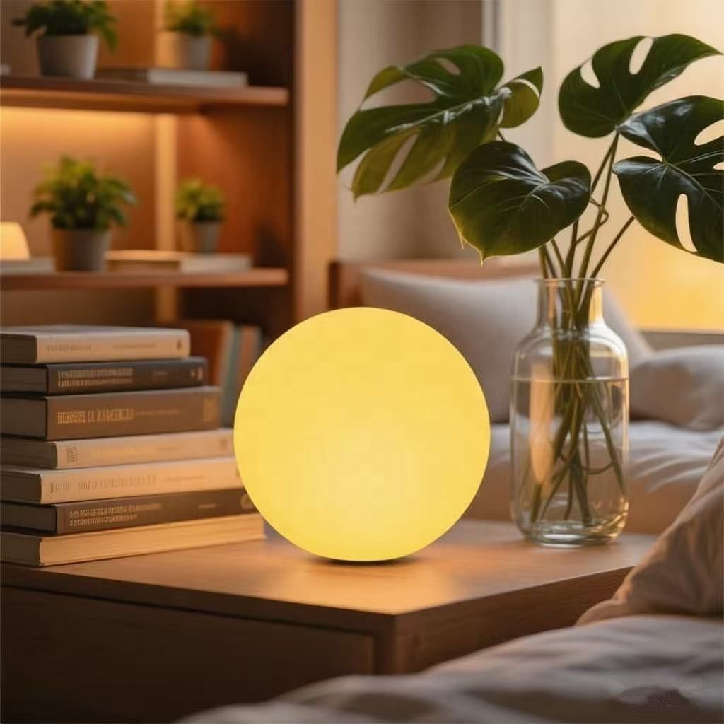 Cordless LED Moon Table Lamp 2