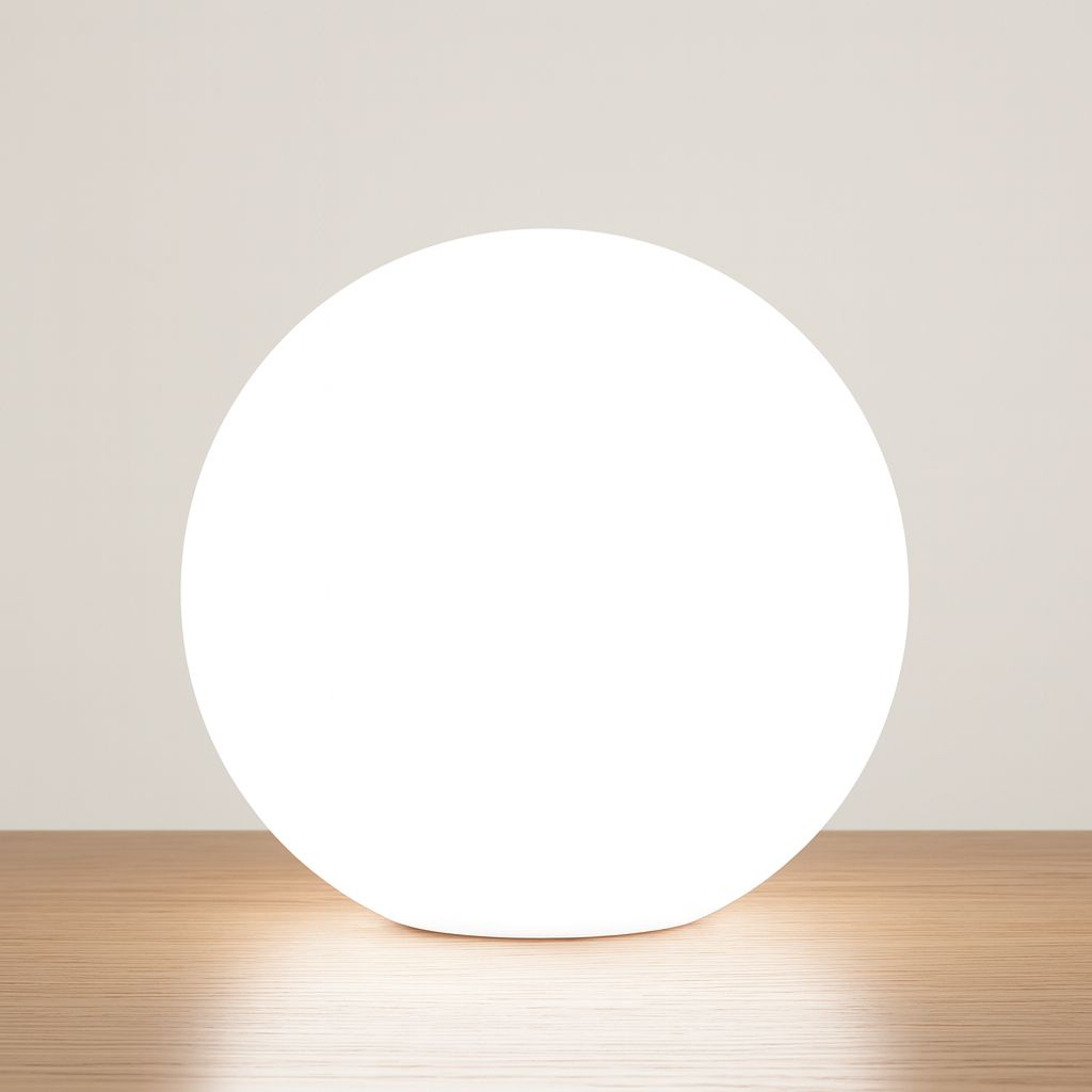 Cordless LED Moon Table Lamp 7