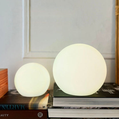 Cordless LED Moon Table Lamp 8