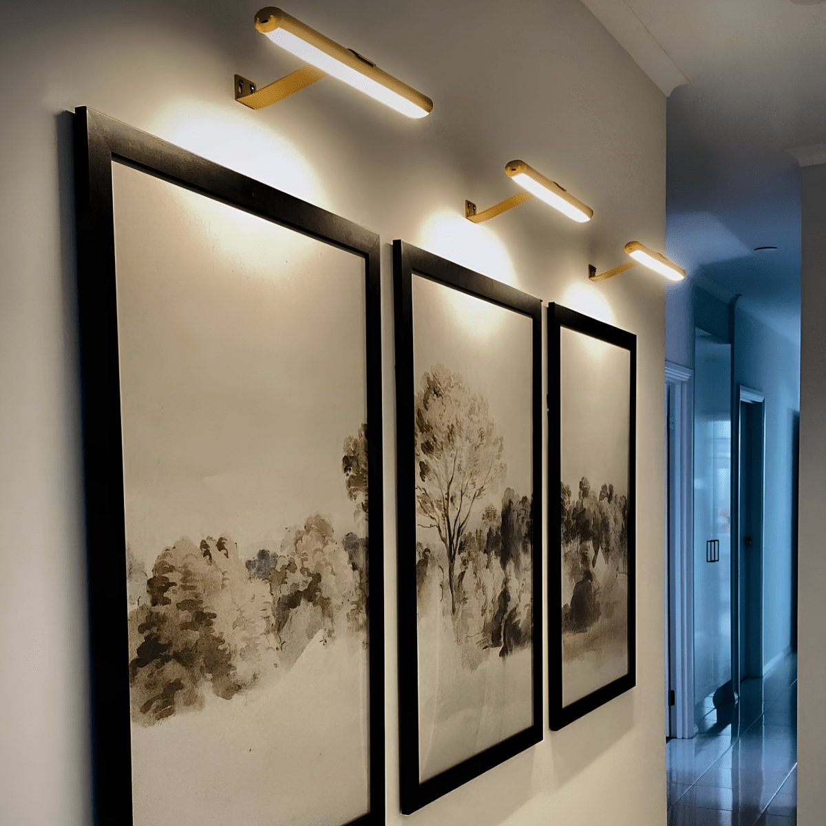 Royelux Cordless Wall Art Light With Remote Control For Modern Gallery