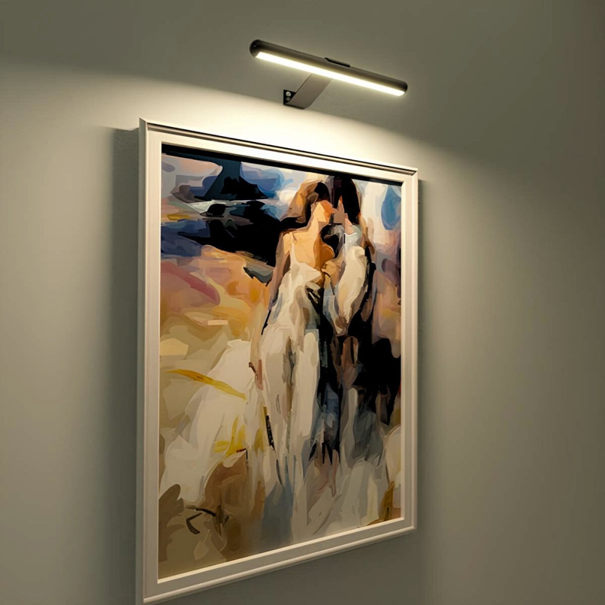 Royelux Cordless Wall Art Light With Remote Control For Modern Gallery
