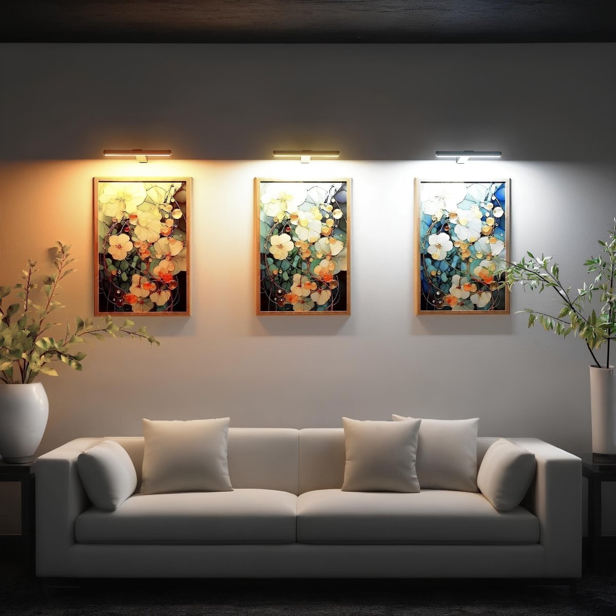 Royelux Cordless Wall Art Light With Remote Control For Modern Gallery