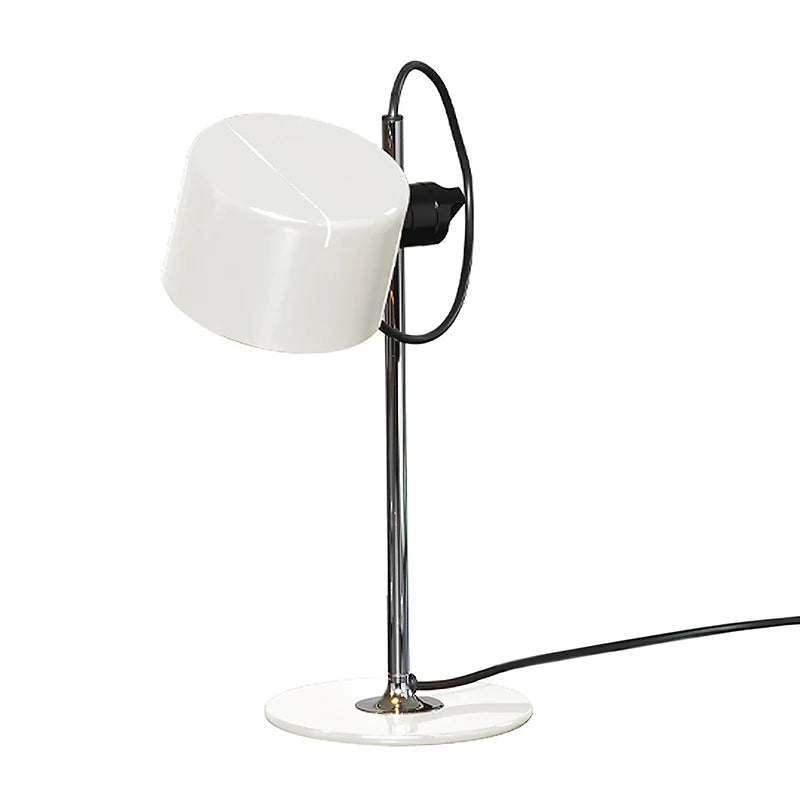 RoyaleGlow Retro Industrial Desk Lamp - Minimalist Metal Table Light for Modern Decor