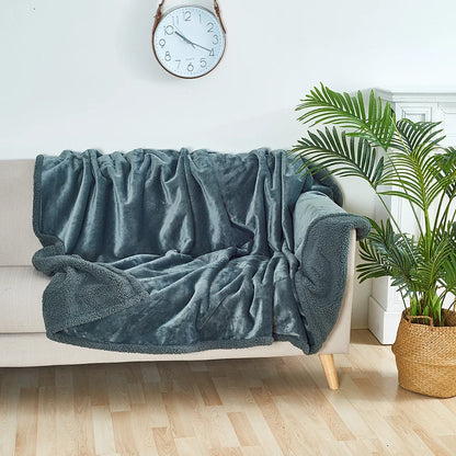 Couple Romantic Blanket Winter Warm Cozy Shaggy Blanket-Thickened King Size Blanket 100% Waterproof and Stain Resistant-Blanket 6