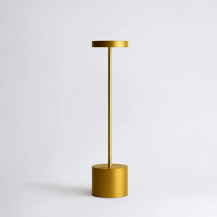 Royaleva Creative LED Cordless Table Lamp - Rechargeable & Waterproof - Gold
