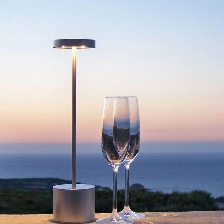 Royaleva Creative LED Cordless Table Lamp - Rechargeable & Waterproof - Gold