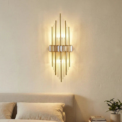 Crystal Rod Marsily Vertical Wall Lamp 0