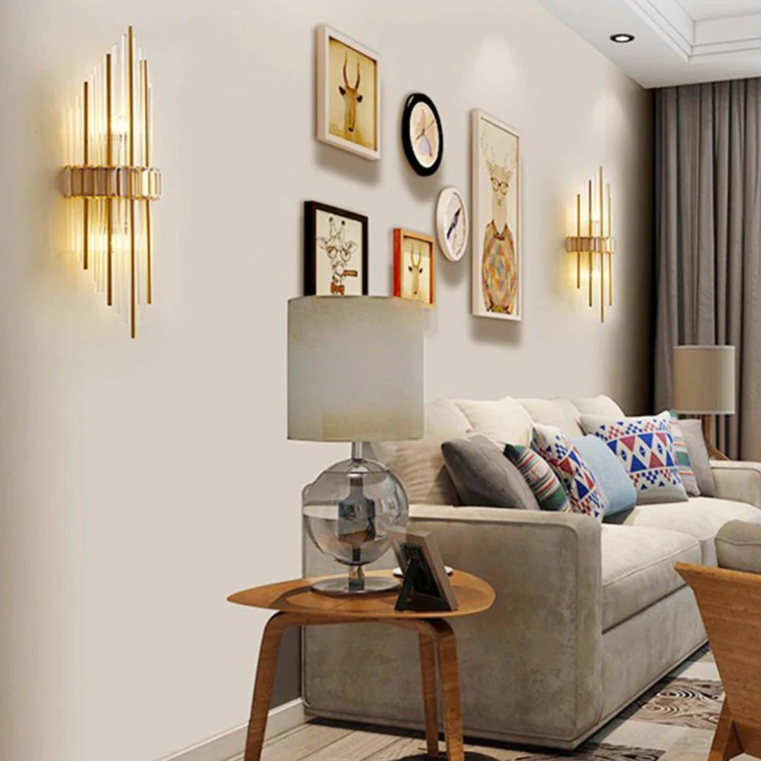 Crystal Rod Marsily Vertical Wall Lamp 11